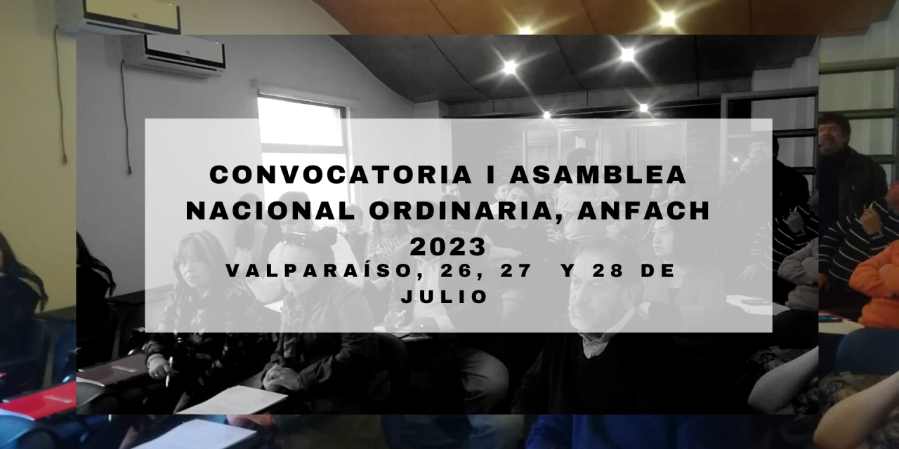 ASAMBLEA NACIONAL ORDINARIA 2023