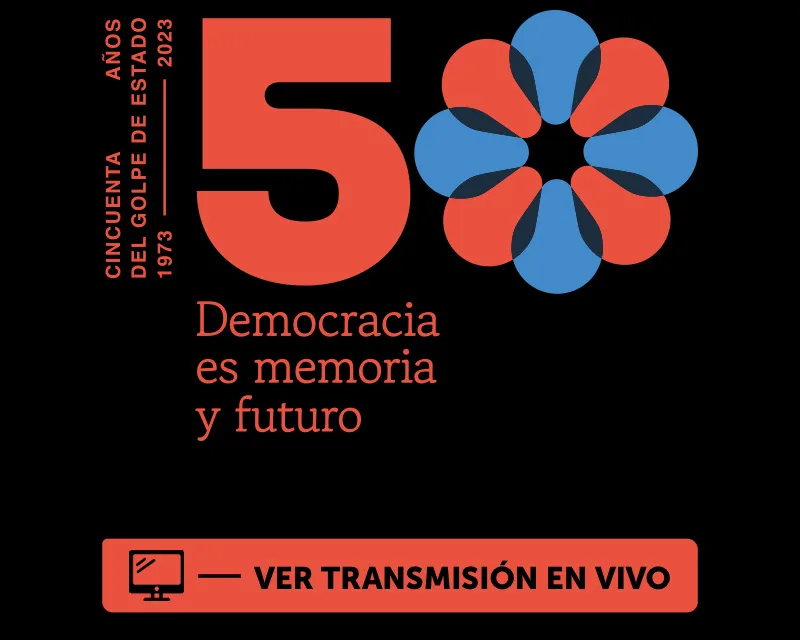 Transmisión en vivo ceremonia de conmemoración 50 años del Golpe de Estado, Ministerio de Hacienda