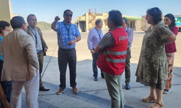 Aduana de Los Andes se reúne con autoridades locales para optimizar estrategias de donación de mercancías