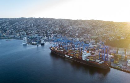 Puerto de Valparaíso anota resultados positivos en primeros cuatro meses de 2025