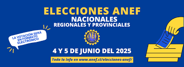 Todo listo para las elecciones nacionales de ANEF: llamado a votar este 4 y 5 de junio
