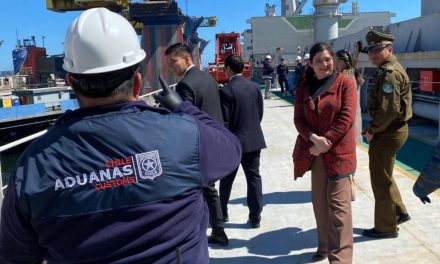 Aduana, Armada y Seremi de Seguridad realizan fiscalizaciones en terminales portuarios de Quintero y Ventanas