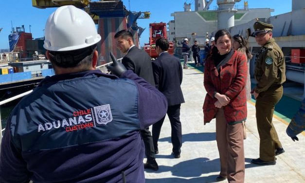 Aduana, Armada y Seremi de Seguridad realizan fiscalizaciones en terminales portuarios de Quintero y Ventanas