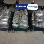 Aduana de Antofagasta detecta más de 59 kilos de marihuana en operativo del perímetro de vigilancia de La Negra