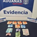 Aduanas detecta contrabando de dinero en bus de turismo en el paso Los Libertadores