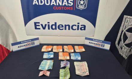 Aduanas detecta contrabando de dinero en bus de turismo en el paso Los Libertadores