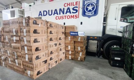 Camión escáner intercepta contrabando de cigarrillos y ketamina en Colchane