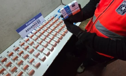 Fiscalizadores de Aduanas decomisaron más de cien frascos de esteroides anabólicos ocultos en un camión que viajaba hacia Santiago.