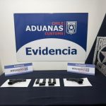 Aduanas frustra ingreso de armas ocultas en bus internacional en el Complejo Los Libertadores