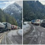 Reportan decenas de camioneros varados en límite fronterizo entre Chile y la Aduana Argentina