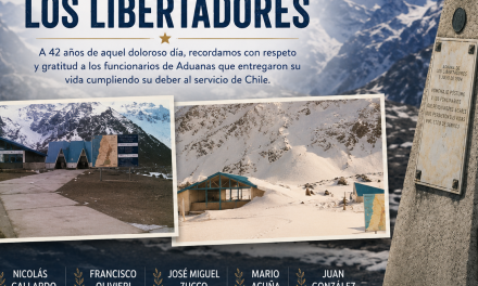 ANFACH recuerda a los funcionarios fallecidos en la Tragedia de Los Libertadores a 42 años de su partida