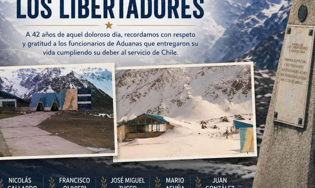 ANFACH recuerda a los funcionarios fallecidos en la Tragedia de Los Libertadores a 42 años de su partida