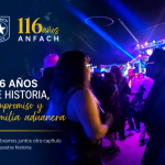ANFACH celebró sus 116 años con una gran noche de camaradería, reconocimientos y sorpresas