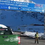 Paso Los Libertadores cerrará este lunes por nevadas y malas condiciones en la alta cordillera