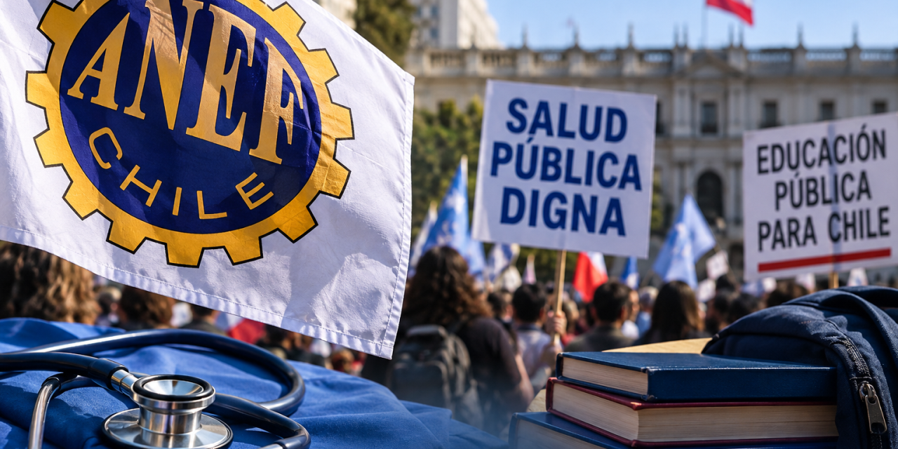 ANEF respalda movilizaciones convocadas por la CONFUSAM y la CONFECH en defensa de la salud y educación pública