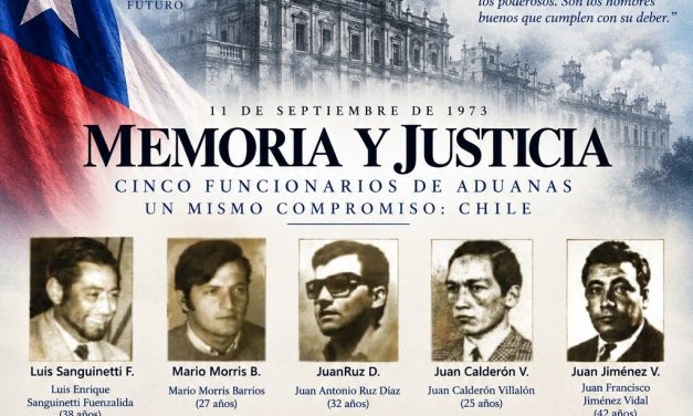 ANFACH recuerda a cinco funcionarios de Aduanas víctimas de la represión tras el golpe de Estado