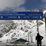 Paso fronterizo Los Libertadores reabre para todo tipo de vehículos tras nevadas