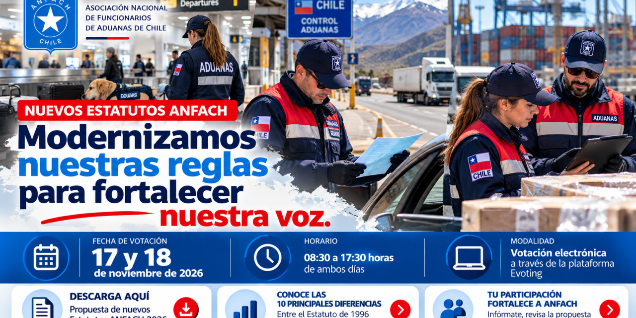 ANFACH convoca a sus asociados y asociadas a votar por la aprobación o rechazo de los nuevos Estatutos 2026